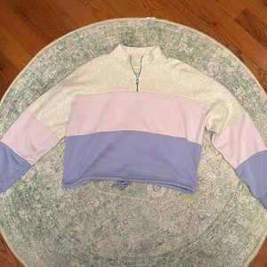 A&E multi colored sweater